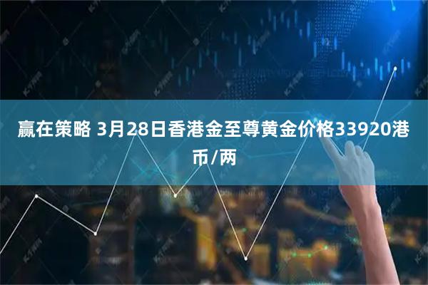 赢在策略 3月28日香港金至尊黄金价格33920港币/两